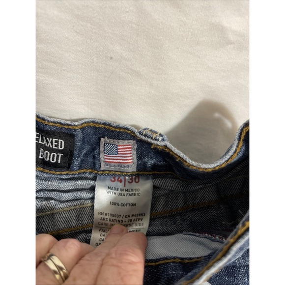 Ariat FR M4 Relaxed Boot Denim Workwear Jeans Size 34 X 30 - Picture 6 of 6